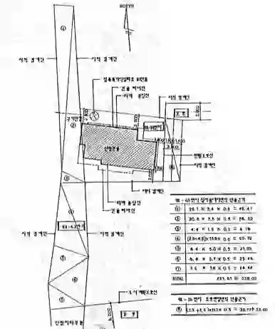 상봉암동 91-14 배치도 이미지